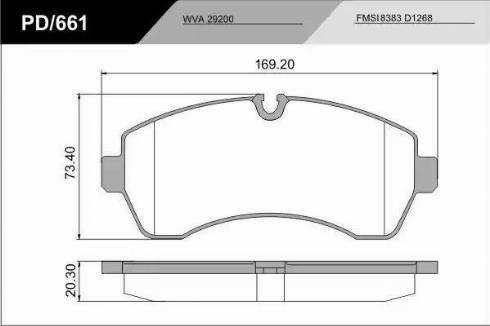 FRAS-LE PD/661_CV Advanced - Kit pastiglie freno, Freno a disco autozon.pro