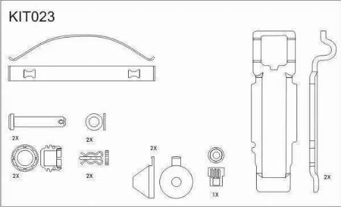 FRAS-LE PD/120-K23_HD PRO - Kit pastiglie freno, Freno a disco autozon.pro