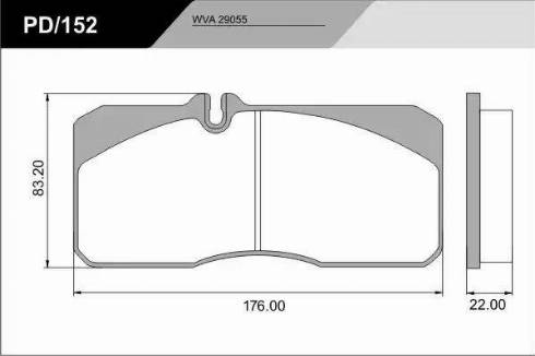 FRAS-LE PD/152_CV Advanced - Kit pastiglie freno, Freno a disco autozon.pro