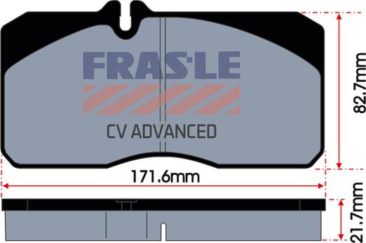 FRAS-LE PD/152-CV - Kit pastiglie freno, Freno a disco autozon.pro