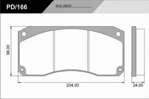 FRAS-LE PD/166_CV Advanced - Kit pastiglie freno, Freno a disco autozon.pro