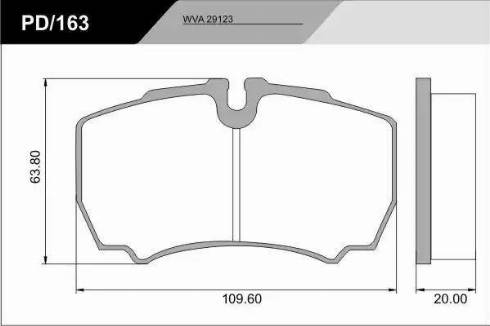 FRAS-LE PD/163_CV Advanced - Kit pastiglie freno, Freno a disco autozon.pro