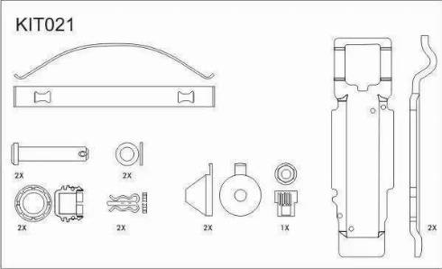 FRAS-LE PD/116-K21_HD PRO - Kit pastiglie freno, Freno a disco autozon.pro