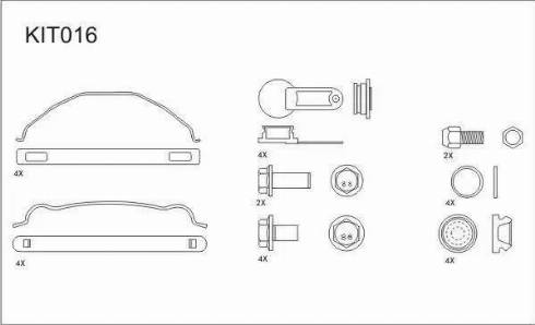 FRAS-LE PD/170-K16_HD PRO - Kit pastiglie freno, Freno a disco autozon.pro