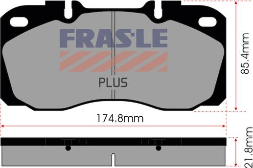 FRAS-LE PD/139-PLUS - Kit pastiglie freno, Freno a disco autozon.pro