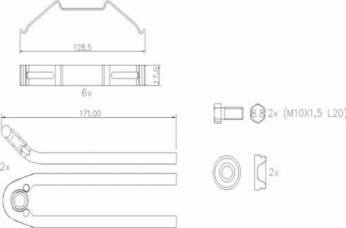 FRAS-LE PD/131-K015 _ HD PRO - Kit pastiglie freno, Freno a disco autozon.pro