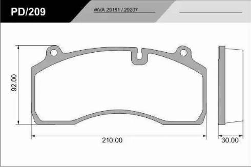 FRAS-LE PD/209_CV Advanced - Kit pastiglie freno, Freno a disco autozon.pro