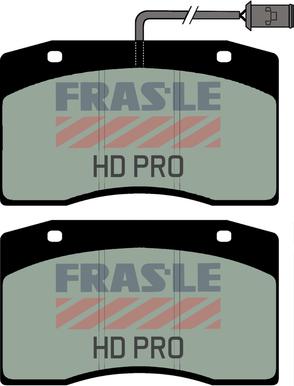 FRAS-LE PD/212-A-HD - Kit pastiglie freno, Freno a disco autozon.pro