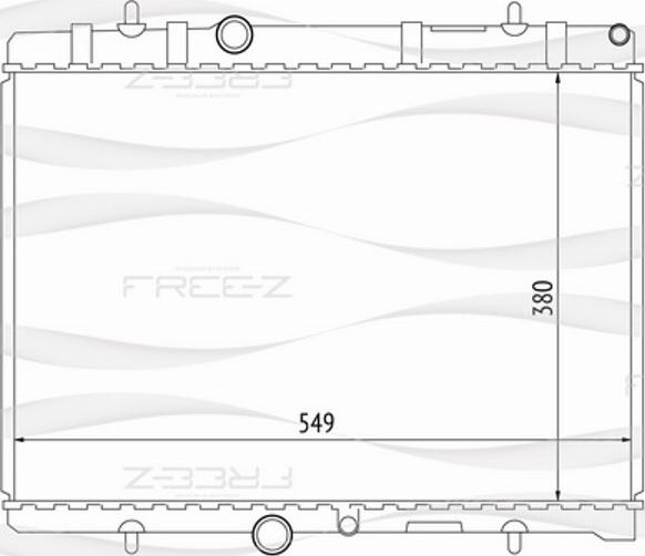 FREE-Z KK0176 - Radiatore, Raffreddamento motore autozon.pro