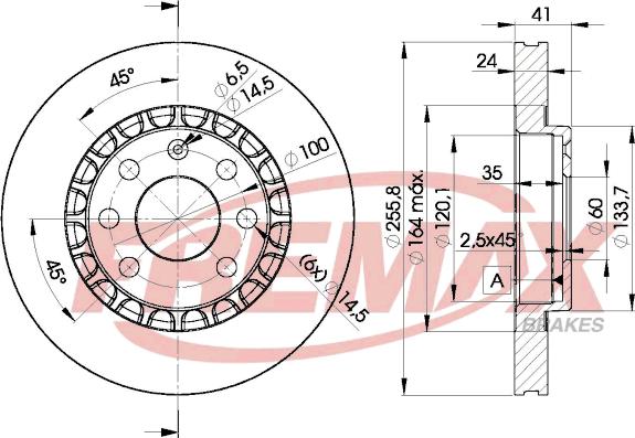 FREMAX BD-9042 - Discofreno autozon.pro