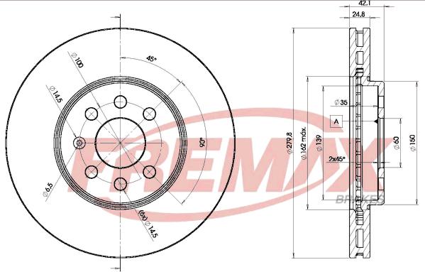 FREMAX BD-9001 - Discofreno autozon.pro