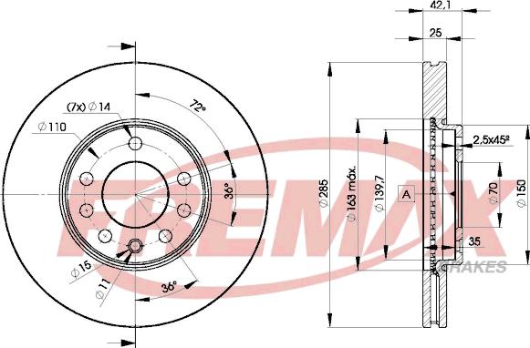 FREMAX BD-9003 - Discofreno autozon.pro