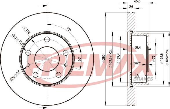 FREMAX BD-4681 - Discofreno autozon.pro