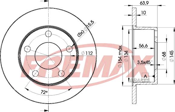 FREMAX BD-4060 - Discofreno autozon.pro