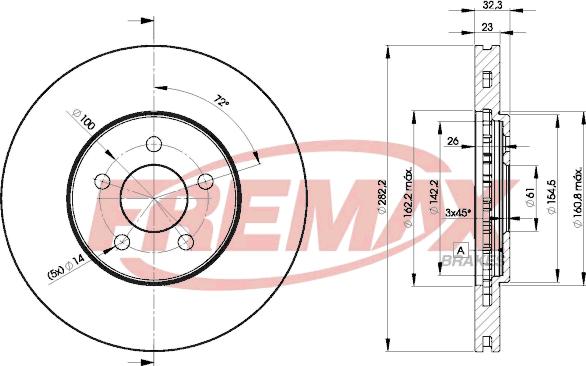 FREMAX BD-4073 - Discofreno autozon.pro