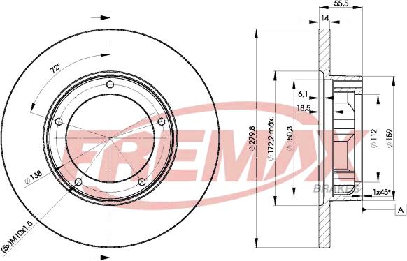 FREMAX BD-4269 - Discofreno autozon.pro