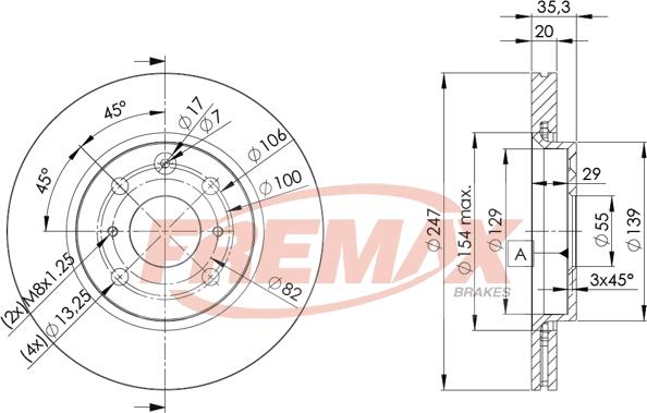 FREMAX BD-4700 - Discofreno autozon.pro