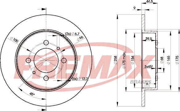 FREMAX BD-5401 - Discofreno autozon.pro