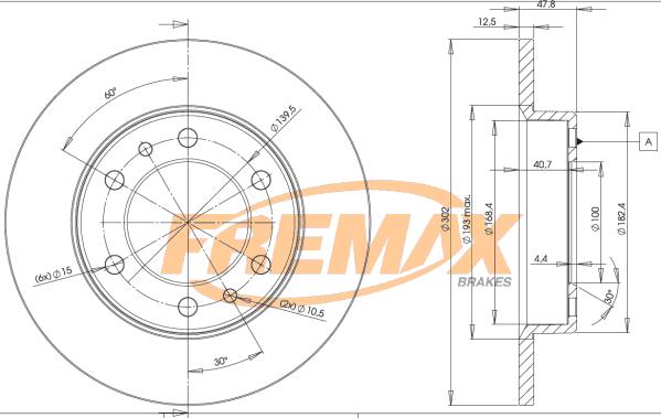 FREMAX BD-5070 - Discofreno autozon.pro