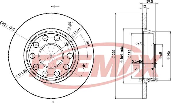 FREMAX BD-5309 - Discofreno autozon.pro