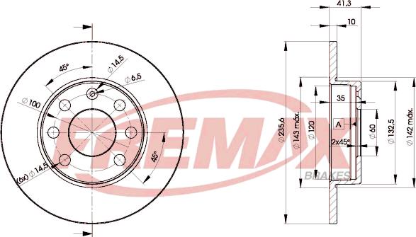 FREMAX BD-6193 - Discofreno autozon.pro