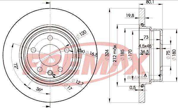 FREMAX BD-6849 - Discofreno autozon.pro