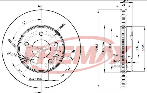 FREMAX BD-0410 - Discofreno autozon.pro