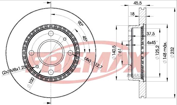 FREMAX BD-0601 - Discofreno autozon.pro