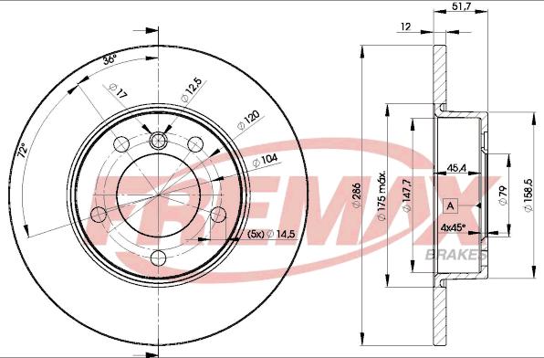 FREMAX BD-0673 - Discofreno autozon.pro