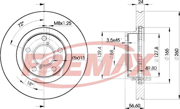 FREMAX BD-0031 - Discofreno autozon.pro