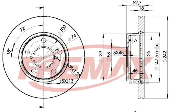 FREMAX BD-0032 - Discofreno autozon.pro