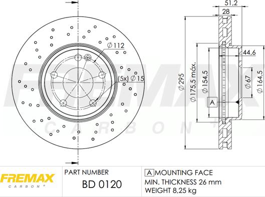 FREMAX BD-0120 - Discofreno autozon.pro