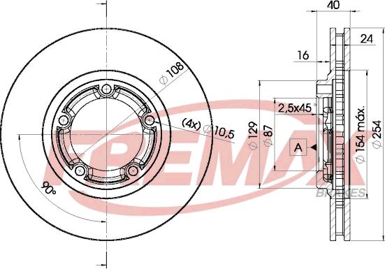 FREMAX BD-0200 - Discofreno autozon.pro