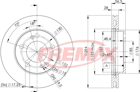 FREMAX BD-8674 - Discofreno autozon.pro