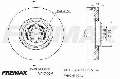 FREMAX BD-8009-KT - Tamburo freno autozon.pro