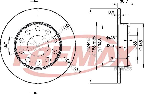 FREMAX BD-3637 - Discofreno autozon.pro