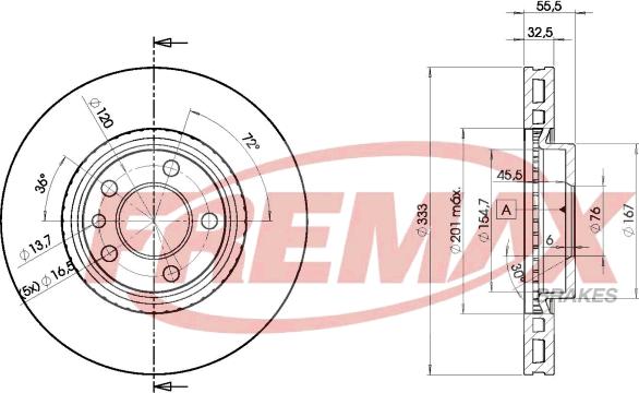 FREMAX BD-3020 - Discofreno autozon.pro