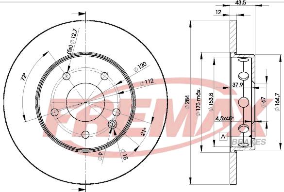 FREMAX BD-3180 - Discofreno autozon.pro