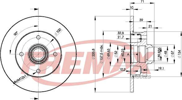 FREMAX BD-3393 - Discofreno autozon.pro