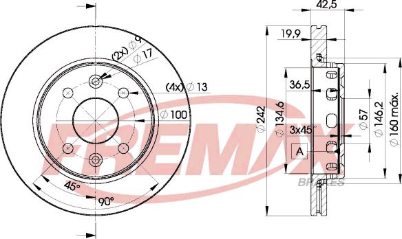 FREMAX BD-3253 - Discofreno autozon.pro