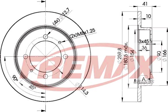 FREMAX BD-2940 - Discofreno autozon.pro