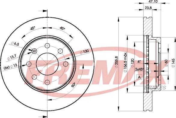 FREMAX BD-2559 - Discofreno autozon.pro