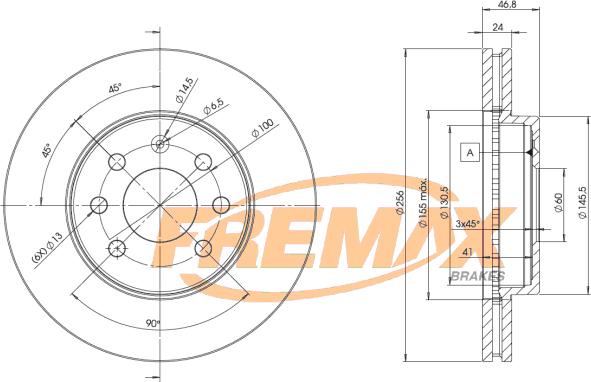 FREMAX BD-2836 - Discofreno autozon.pro