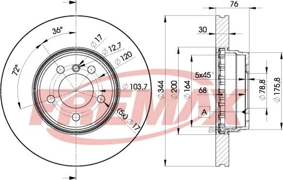 FREMAX BD-2207 - Discofreno autozon.pro