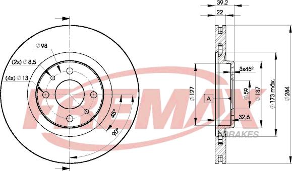 FREMAX BD-7947 - Discofreno autozon.pro