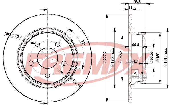 FREMAX BD-7989 - Discofreno autozon.pro