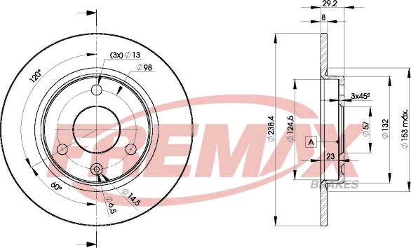 FREMAX BD-7199 - Discofreno autozon.pro