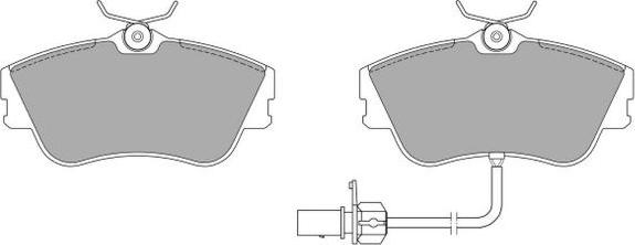 FREMAX FBP-0938-01 - Kit pastiglie freno, Freno a disco autozon.pro