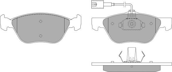 FREMAX FBP-0972-01 - Kit pastiglie freno, Freno a disco autozon.pro