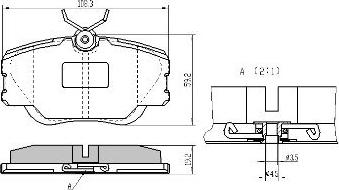 FREMAX FBP-0495 - Kit pastiglie freno, Freno a disco autozon.pro